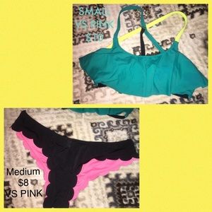VS Pink Bikini BOTTOMS ONLY